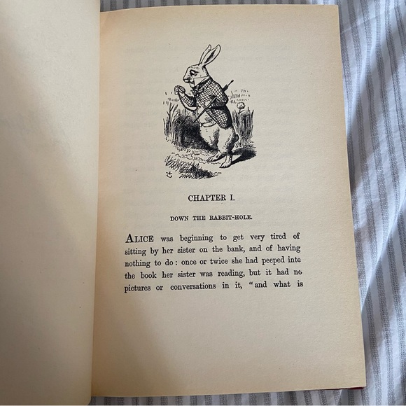 HARD COVER ALICE’S ADVENTURES IN WONDERLAND - Picture 3 of 6